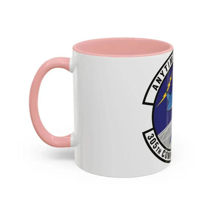 305th Communications Squadron (U.S. Air Force) Accent Coffee Mug - Go Mug Yourself