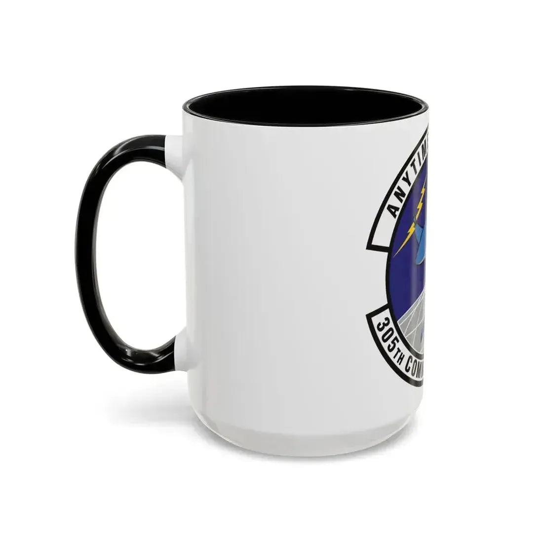 305th Communications Squadron (U.S. Air Force) Accent Coffee Mug - Go Mug Yourself