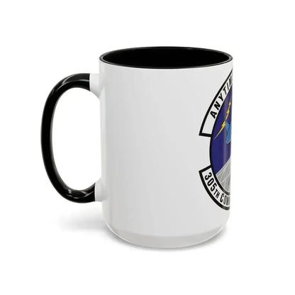 305th Communications Squadron (U.S. Air Force) Accent Coffee Mug - Go Mug Yourself