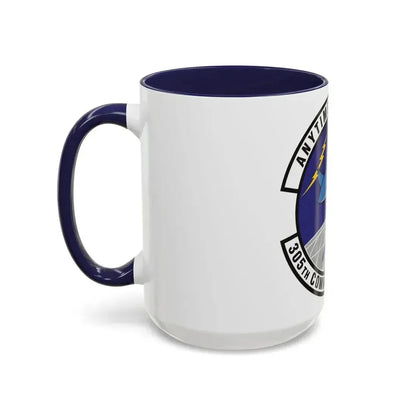 305th Communications Squadron (U.S. Air Force) Accent Coffee Mug - Go Mug Yourself