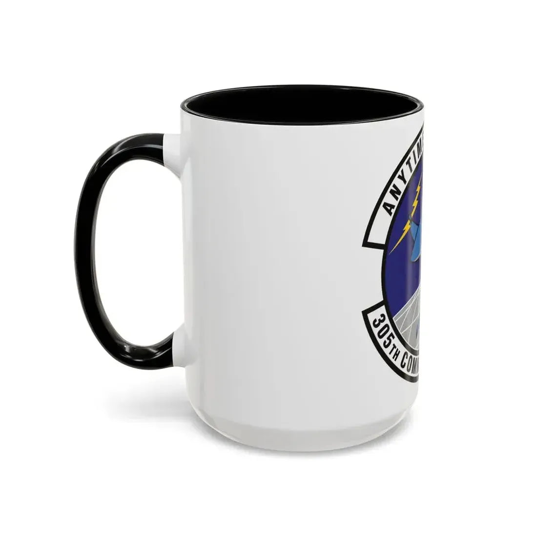305th Communications Squadron (U.S. Air Force) Accent Coffee Mug - Go Mug Yourself
