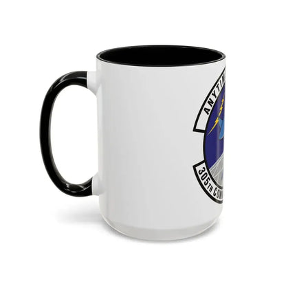 305th Communications Squadron (U.S. Air Force) Accent Coffee Mug - Go Mug Yourself