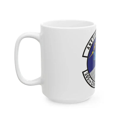 305th Communications Squadron (U.S. Air Force) White Coffee Mug - Go Mug Yourself