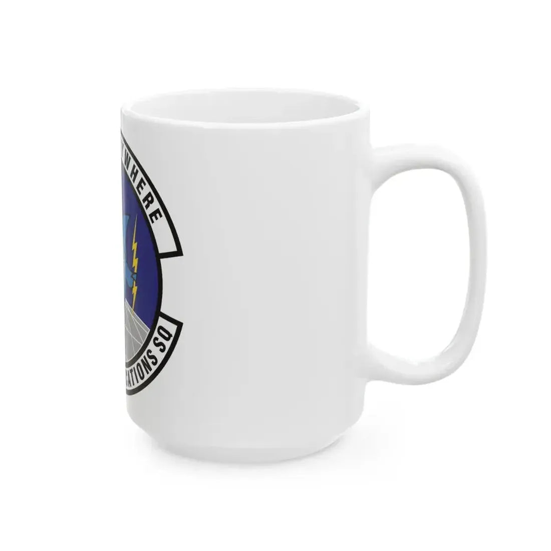 305th Communications Squadron (U.S. Air Force) White Coffee Mug - Go Mug Yourself