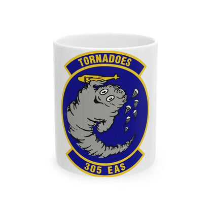 305th Expeditionary Airlift Squadron (U.S. Air Force) White Coffee Mug 11oz - Go Mug Yourself