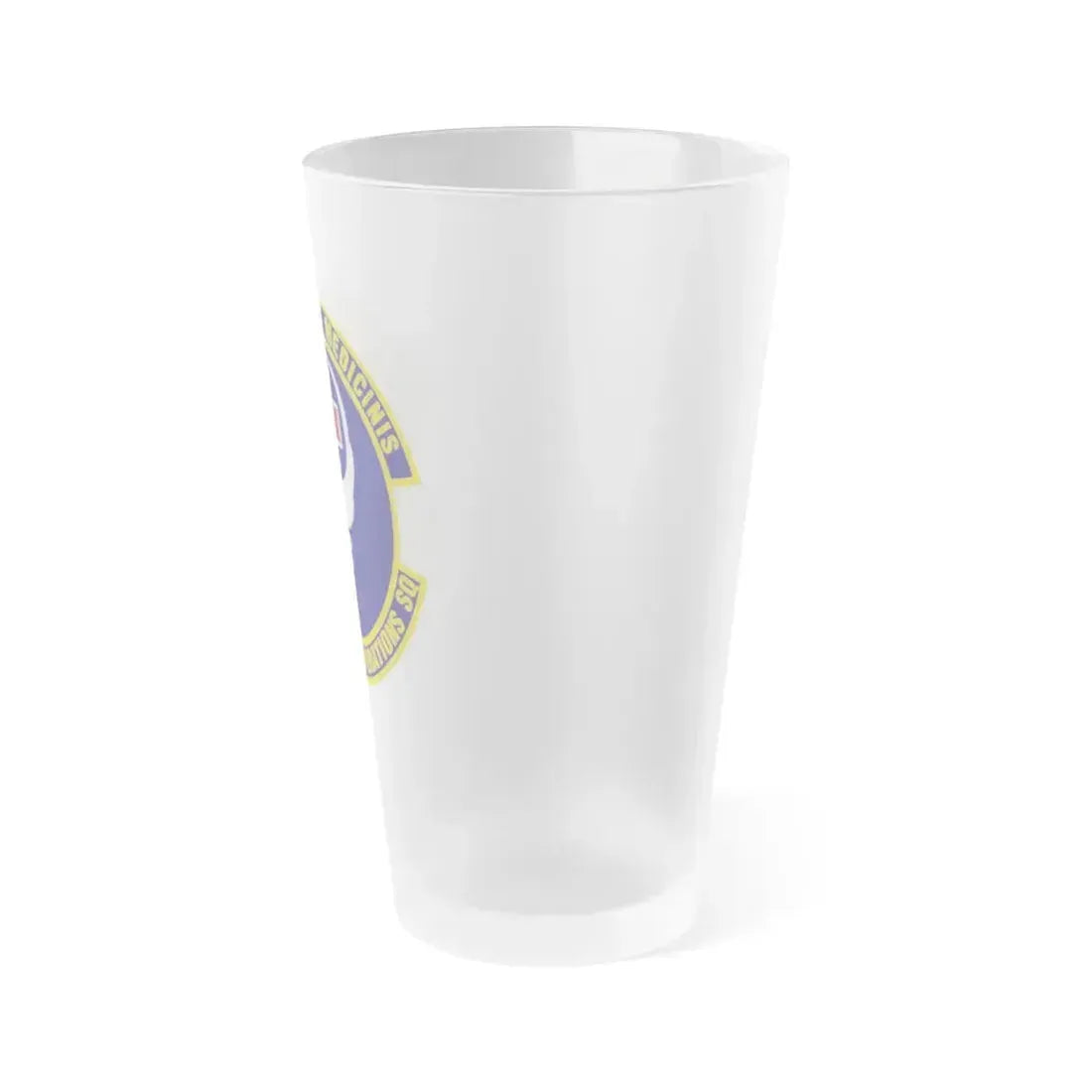 305th Medical Operations Squadron (U.S. Air Force) Frosted Pint Glass 16oz - Go Mug Yourself
