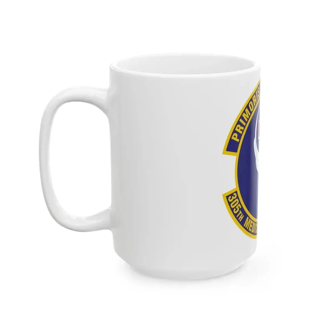 305th Medical Operations Squadron (U.S. Air Force) White Coffee Mug - Go Mug Yourself
