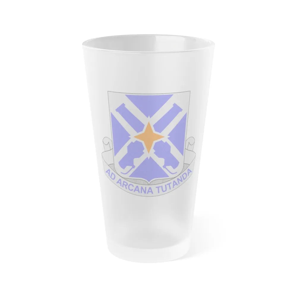 305th Military Intelligence Battalion (U.S. Army) Frosted Pint Glass 16oz-Go Mug Yourself