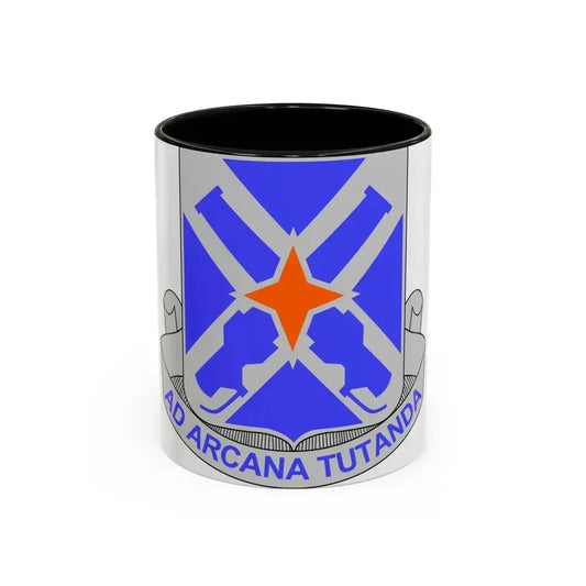 305th Military Intelligence Battalion (U.S. Army) Accent Coffee Mug 11oz Black - Go Mug Yourself