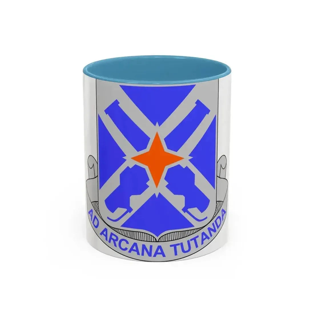 305th Military Intelligence Battalion (U.S. Army) Accent Coffee Mug 11oz Light Blue - Go Mug Yourself