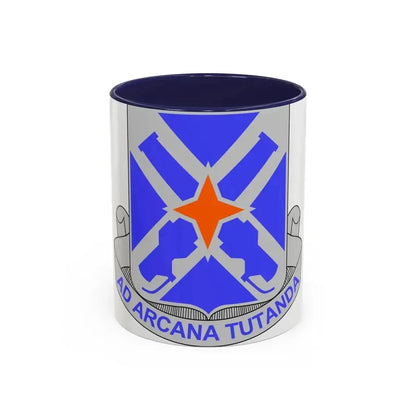 305th Military Intelligence Battalion (U.S. Army) Accent Coffee Mug 11oz Navy - Go Mug Yourself