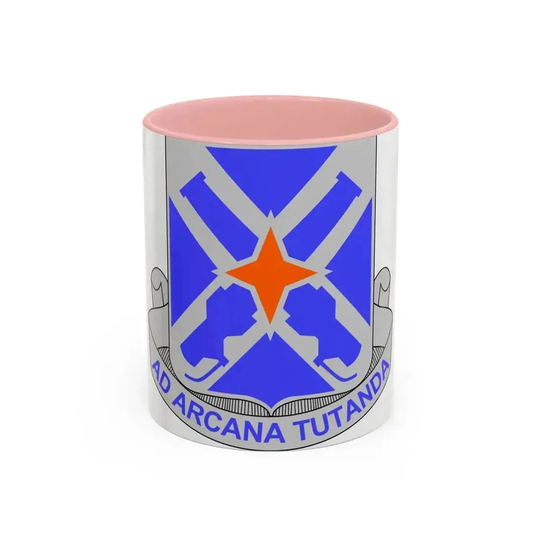 305th Military Intelligence Battalion (U.S. Army) Accent Coffee Mug 11oz Pink - Go Mug Yourself