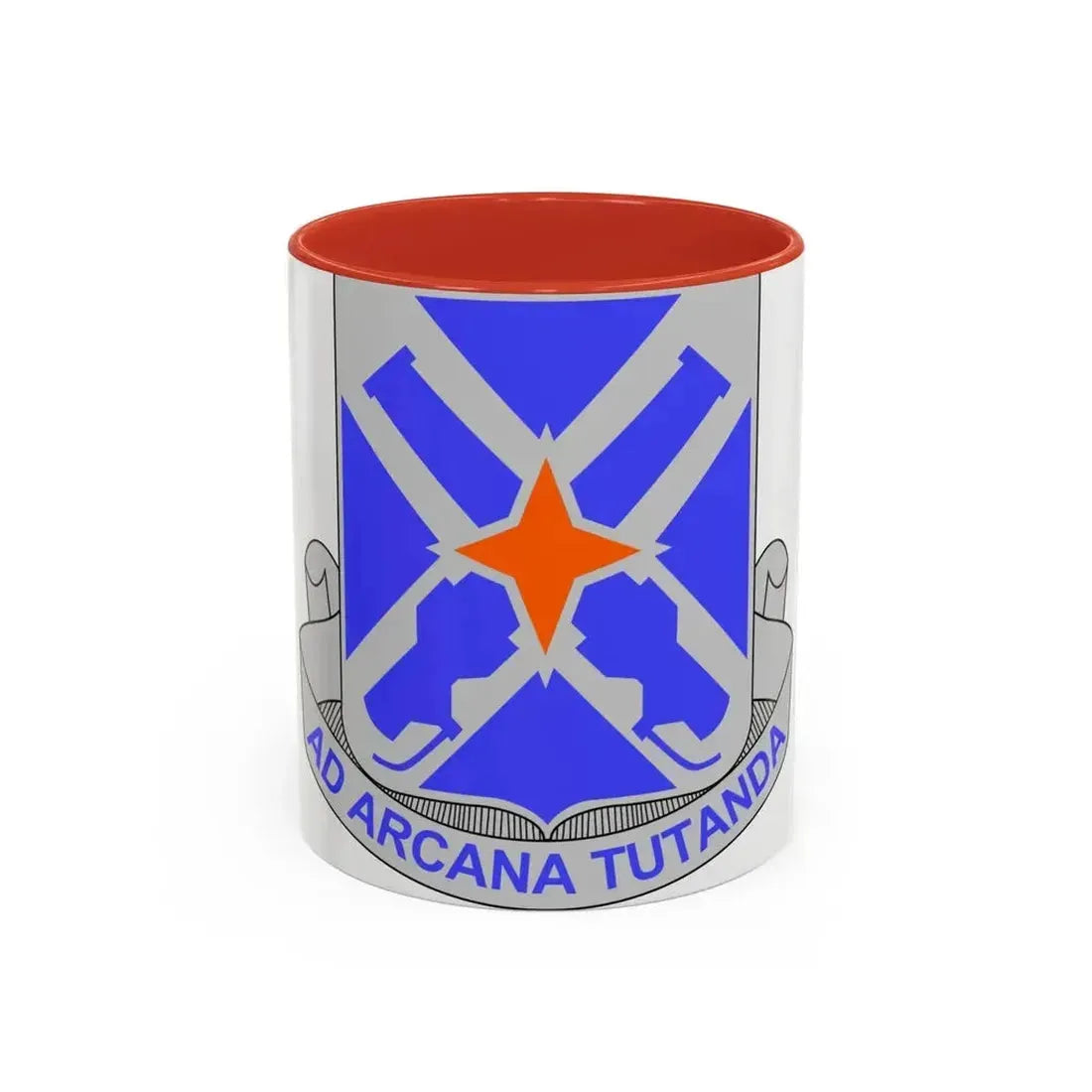 305th Military Intelligence Battalion (U.S. Army) Accent Coffee Mug 11oz Red - Go Mug Yourself