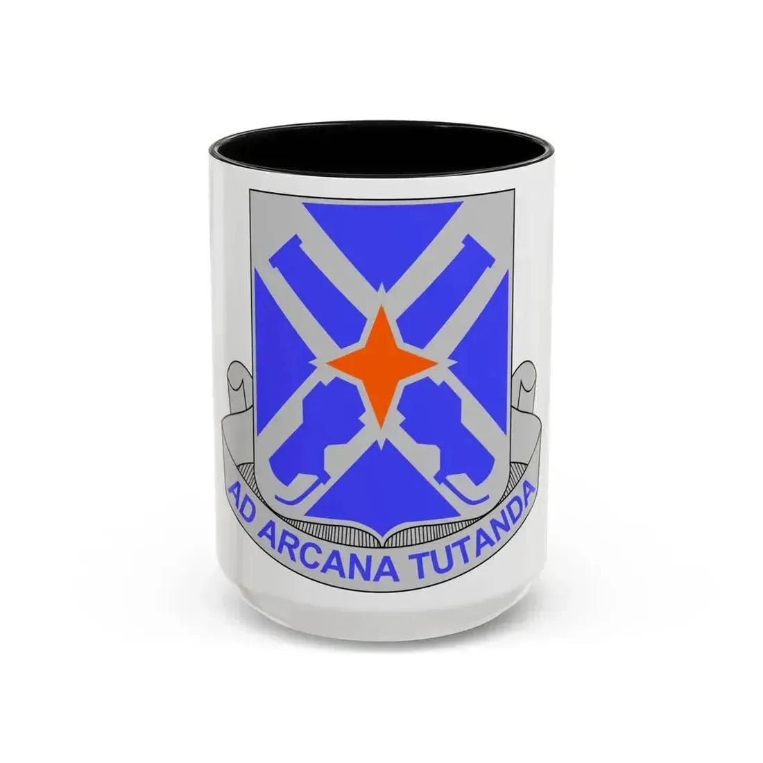 305th Military Intelligence Battalion (U.S. Army) Accent Coffee Mug 15oz Black - Go Mug Yourself