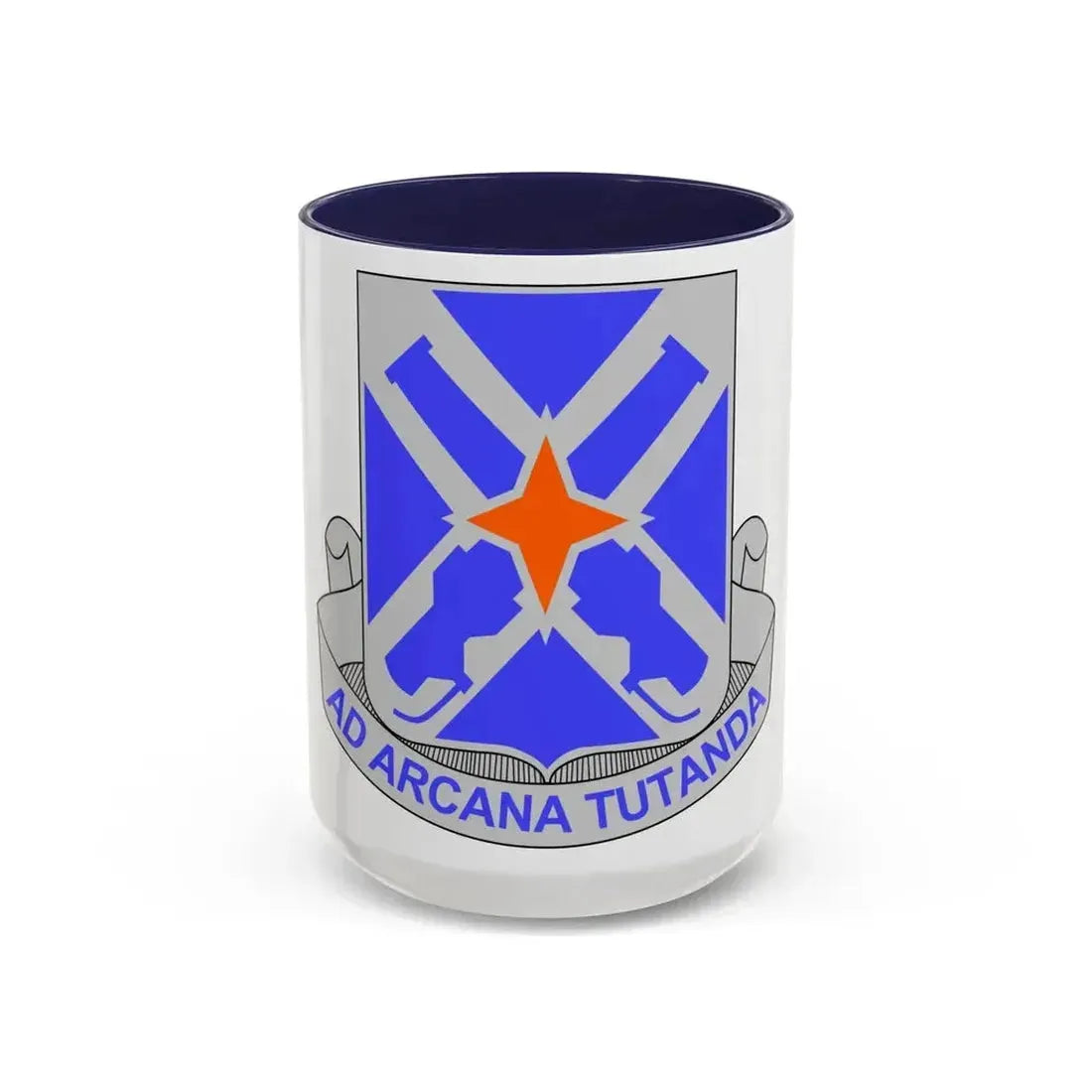 305th Military Intelligence Battalion (U.S. Army) Accent Coffee Mug 15oz Navy - Go Mug Yourself
