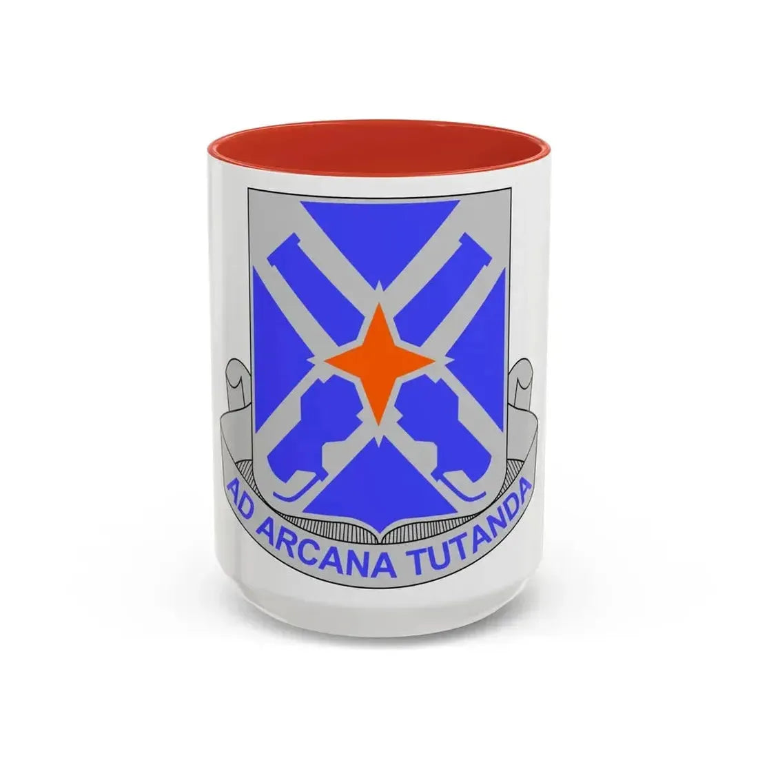 305th Military Intelligence Battalion (U.S. Army) Accent Coffee Mug 15oz Red - Go Mug Yourself
