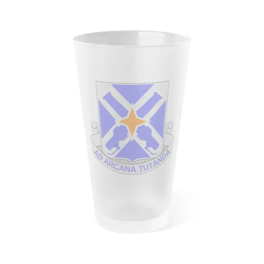 305th Military Intelligence Battalion (U.S. Army) Frosted Pint Glass 16oz Default Title - Go Mug Yourself