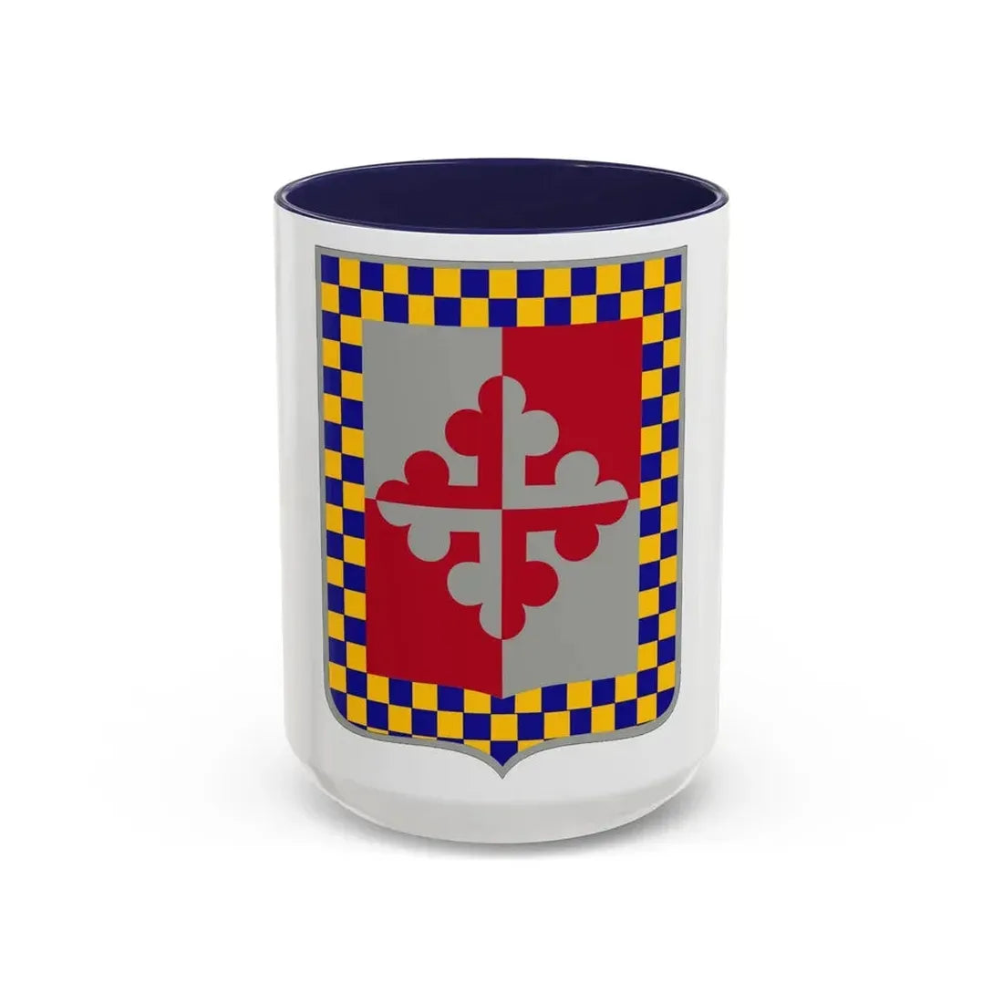 306 Cavalry Regiment (U.S. Army) Accent Coffee Mug 15oz Navy - Go Mug Yourself