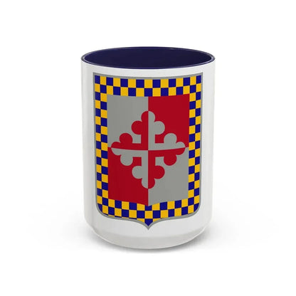 306 Cavalry Regiment (U.S. Army) Accent Coffee Mug 15oz Navy - Go Mug Yourself