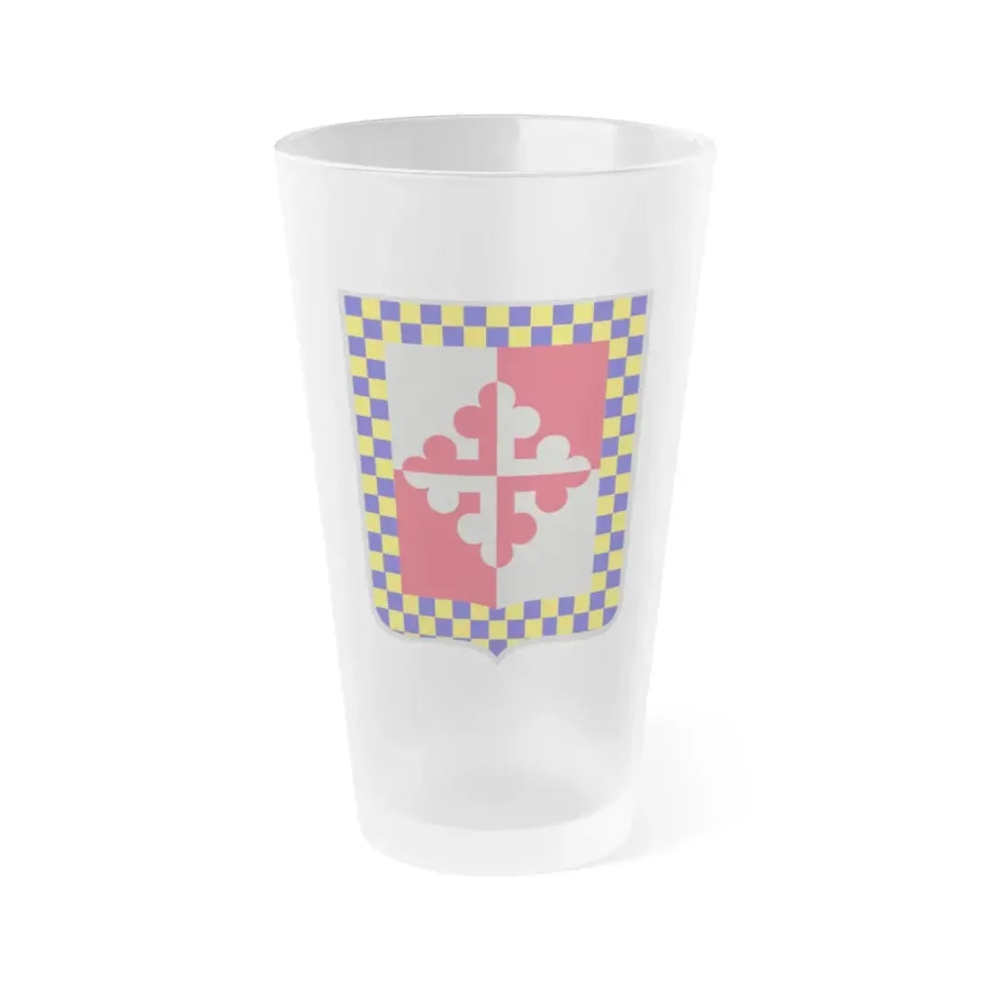 306 Cavalry Regiment (U.S. Army) Frosted Pint Glass 16oz Default Title - Go Mug Yourself