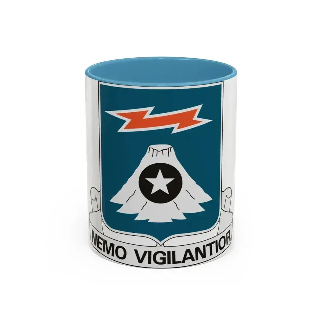 306 Military Intelligence Battalion (U.S. Army) Accent Coffee Mug 11oz Light Blue - Go Mug Yourself