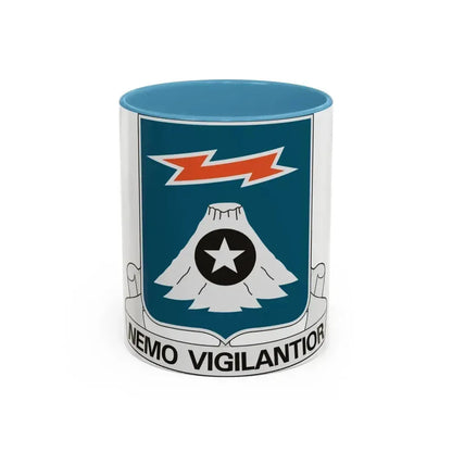 306 Military Intelligence Battalion (U.S. Army) Accent Coffee Mug 11oz Light Blue - Go Mug Yourself