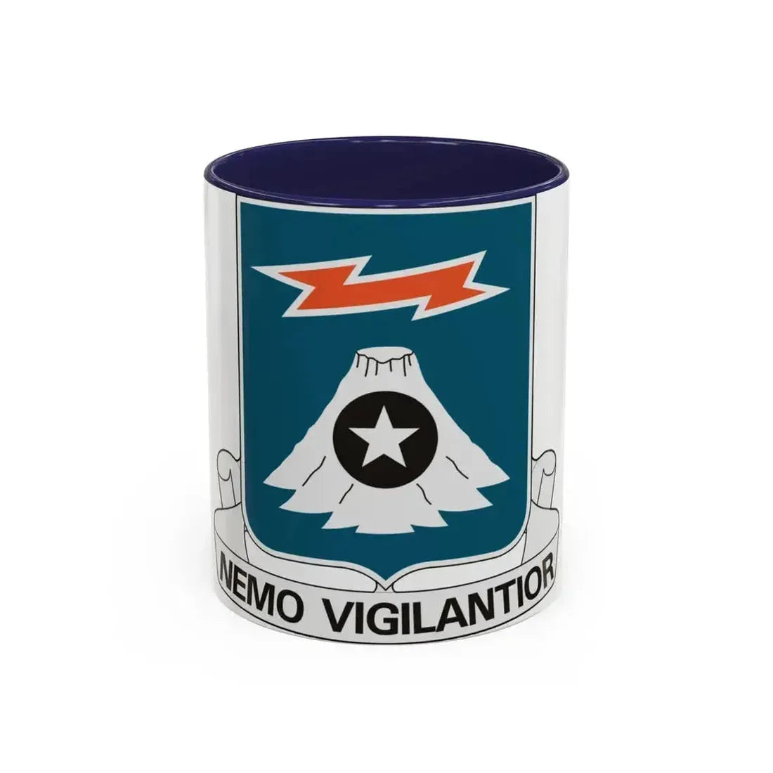306 Military Intelligence Battalion (U.S. Army) Accent Coffee Mug 11oz Navy - Go Mug Yourself
