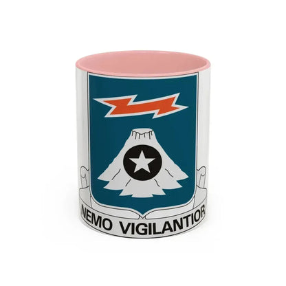 306 Military Intelligence Battalion (U.S. Army) Accent Coffee Mug 11oz Pink - Go Mug Yourself