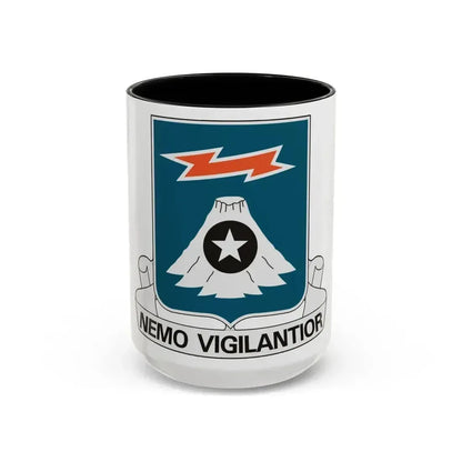 306 Military Intelligence Battalion (U.S. Army) Accent Coffee Mug 15oz Black - Go Mug Yourself
