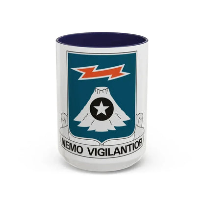 306 Military Intelligence Battalion (U.S. Army) Accent Coffee Mug 15oz Navy - Go Mug Yourself