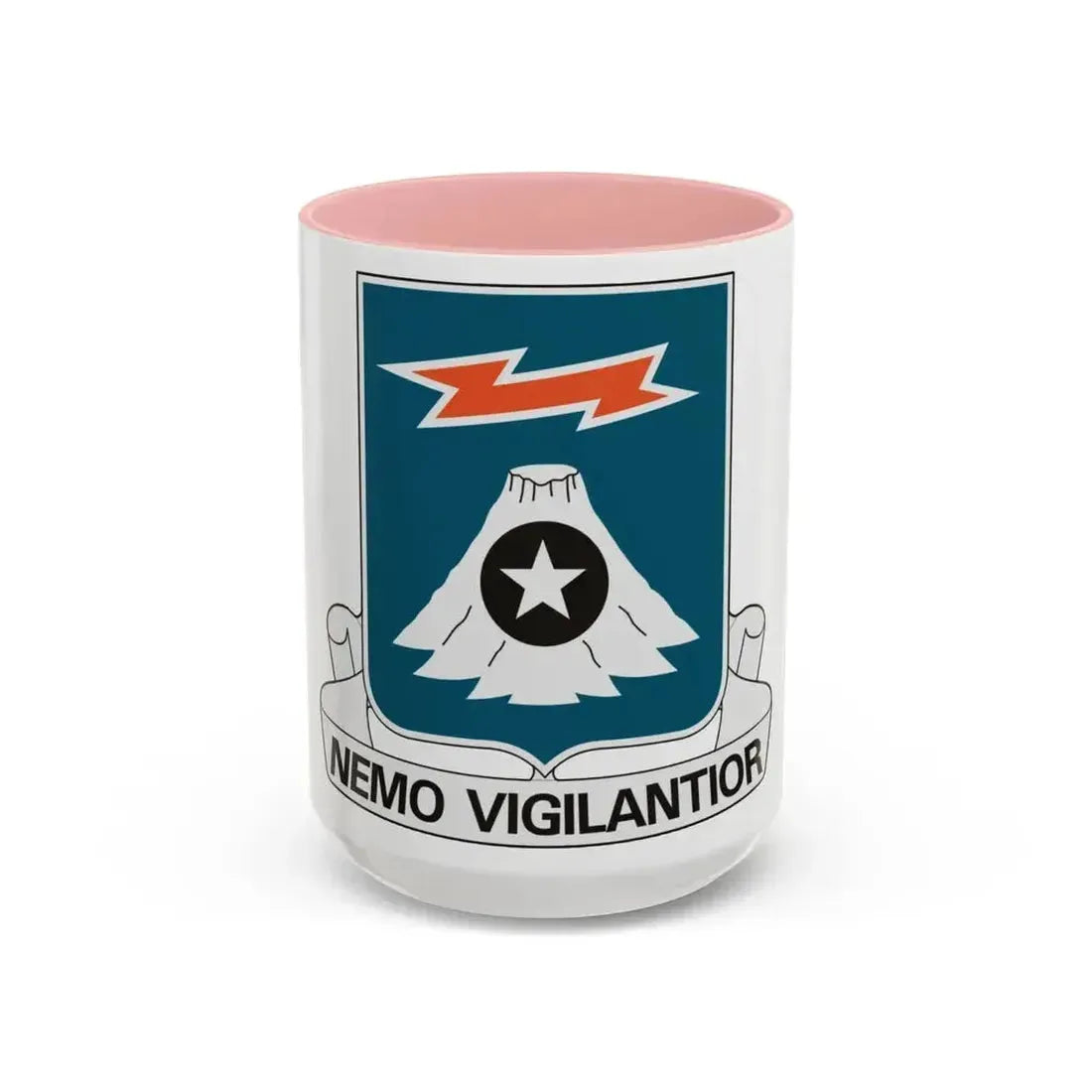 306 Military Intelligence Battalion (U.S. Army) Accent Coffee Mug 15oz Pink - Go Mug Yourself