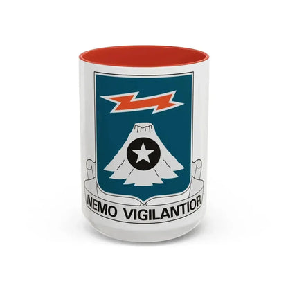 306 Military Intelligence Battalion (U.S. Army) Accent Coffee Mug 15oz Red - Go Mug Yourself