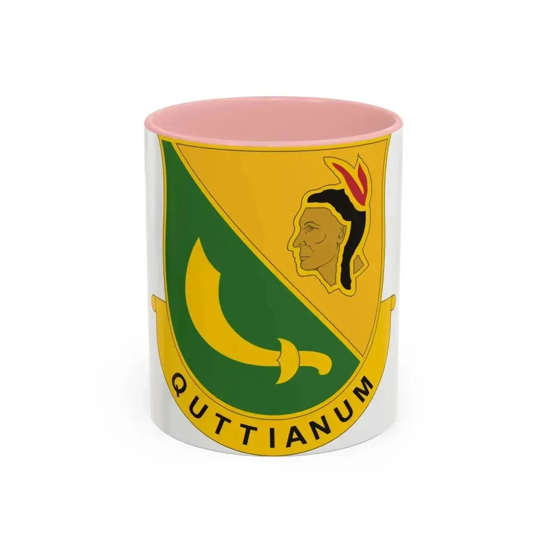 306 Military Police Battalion (U.S. Army) Accent Coffee Mug 11oz Pink - Go Mug Yourself