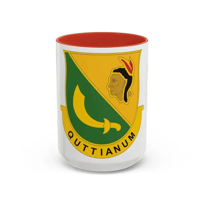 306 Military Police Battalion (U.S. Army) Accent Coffee Mug 15oz Red - Go Mug Yourself