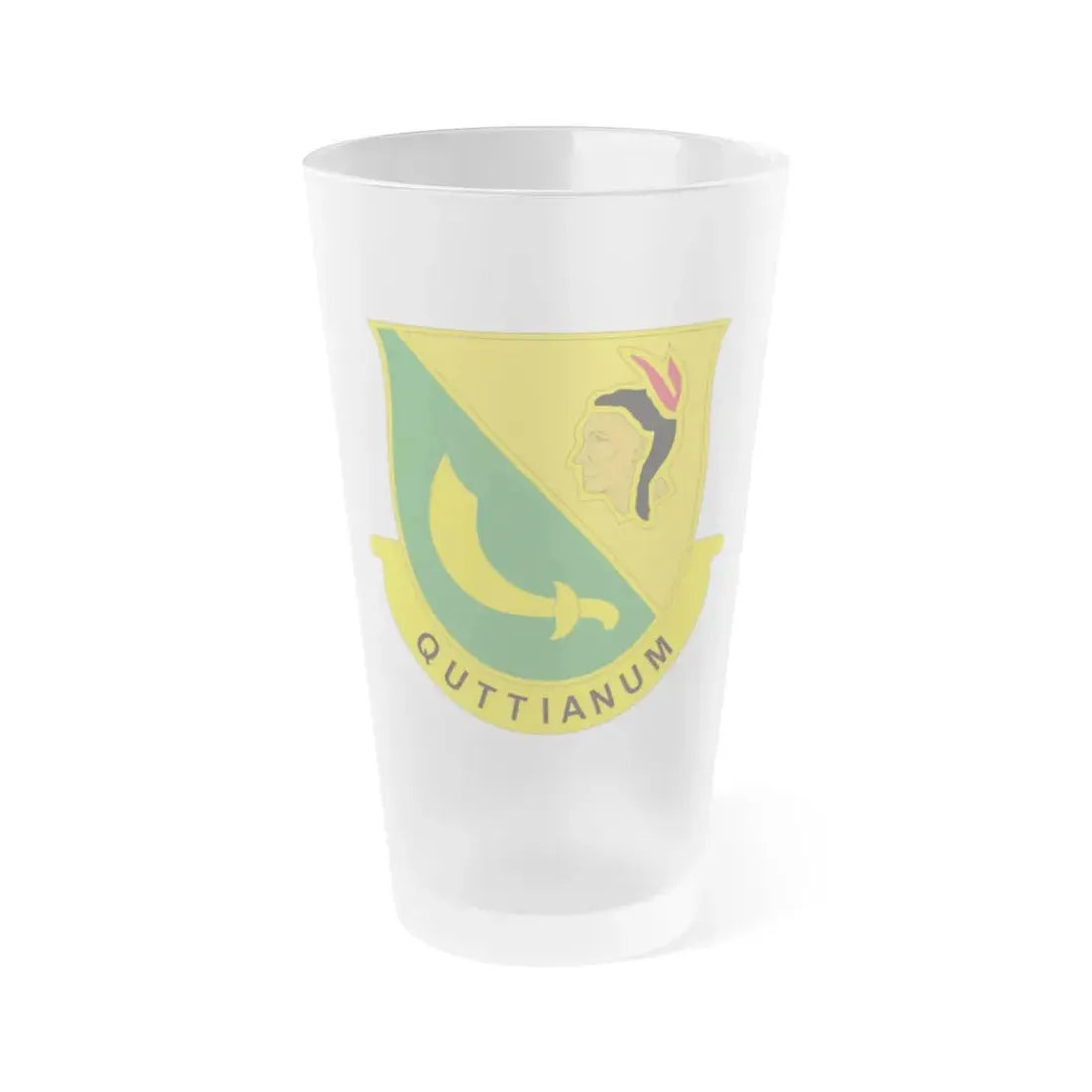 306 Military Police Battalion (U.S. Army) Frosted Pint Glass 16oz Default Title - Go Mug Yourself