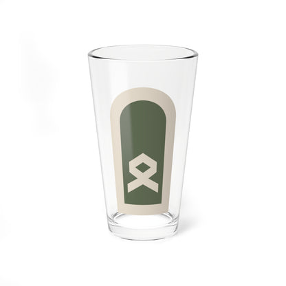 Dienstgrad Bundeswehr Heer 151 Hauptfeldwebel (Germany) (Military Rank) Pint Glass 16oz