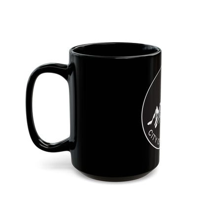 Seal of Boulder Colorado - Black Coffee Mug