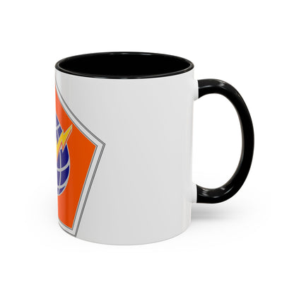 505 Signal Brigade 2 (U.S. Army) Accent Coffee Mug