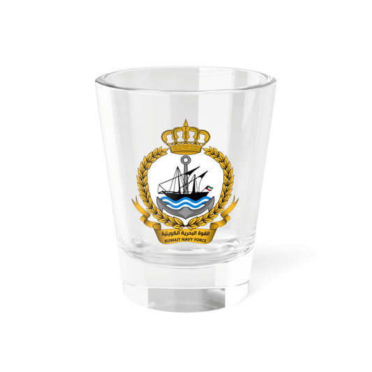 KNF Seal (Kuwait) (Coat of Arms) Shot Glass 1.5oz
