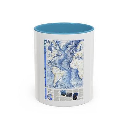 Atlantic Ocean (1990) (Map) Accent Coffee Mug