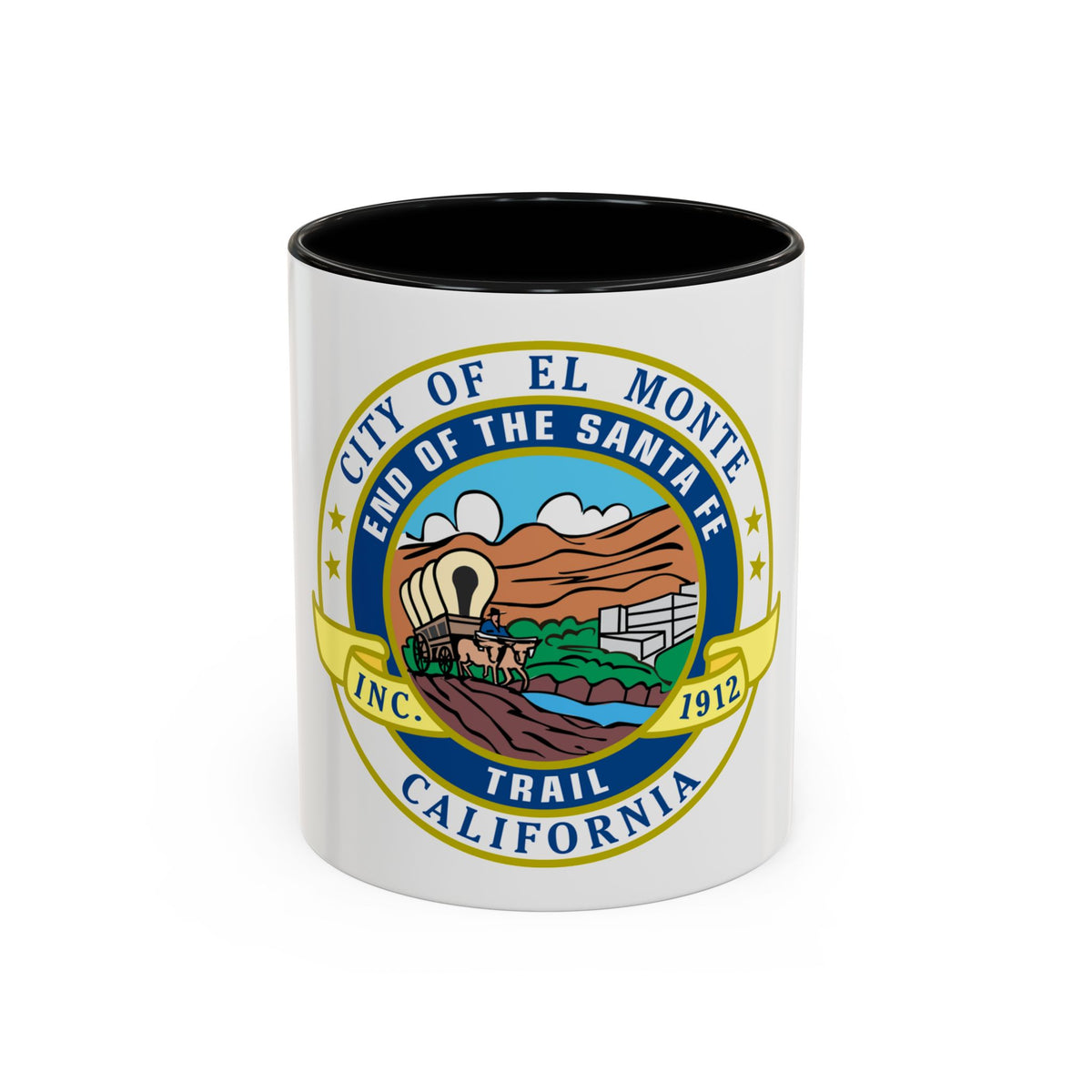 Seal of El Monte California - Accent Coffee Mug