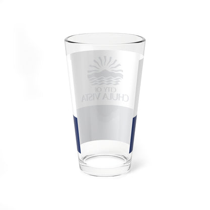 Flag of Chula Vista California (United States) Pint Glass 16oz