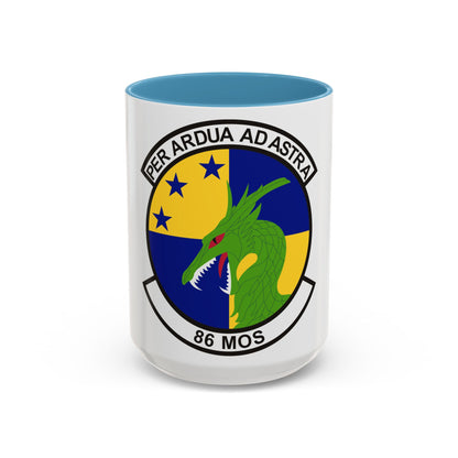 86th Maintenance Operations Squadron (U.S. Air Force) Accent Coffee Mug