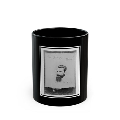 John Gregg, Brigadier General, C.S.A., Head-And-Shoulders Portrait, Facing Left (U.S. Civil War) Black Coffee Mug