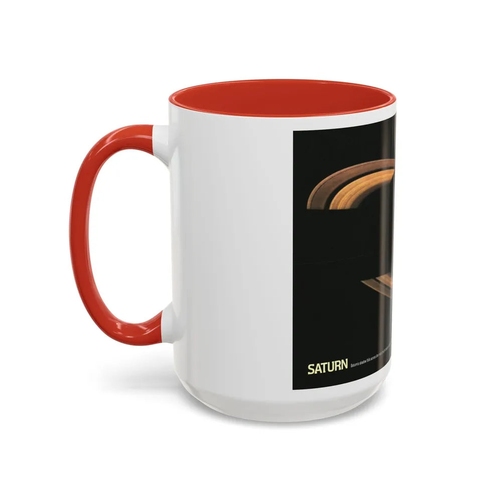 Space - Saturn (1981) (Map) Accent Coffee Mug-Go Mug Yourself