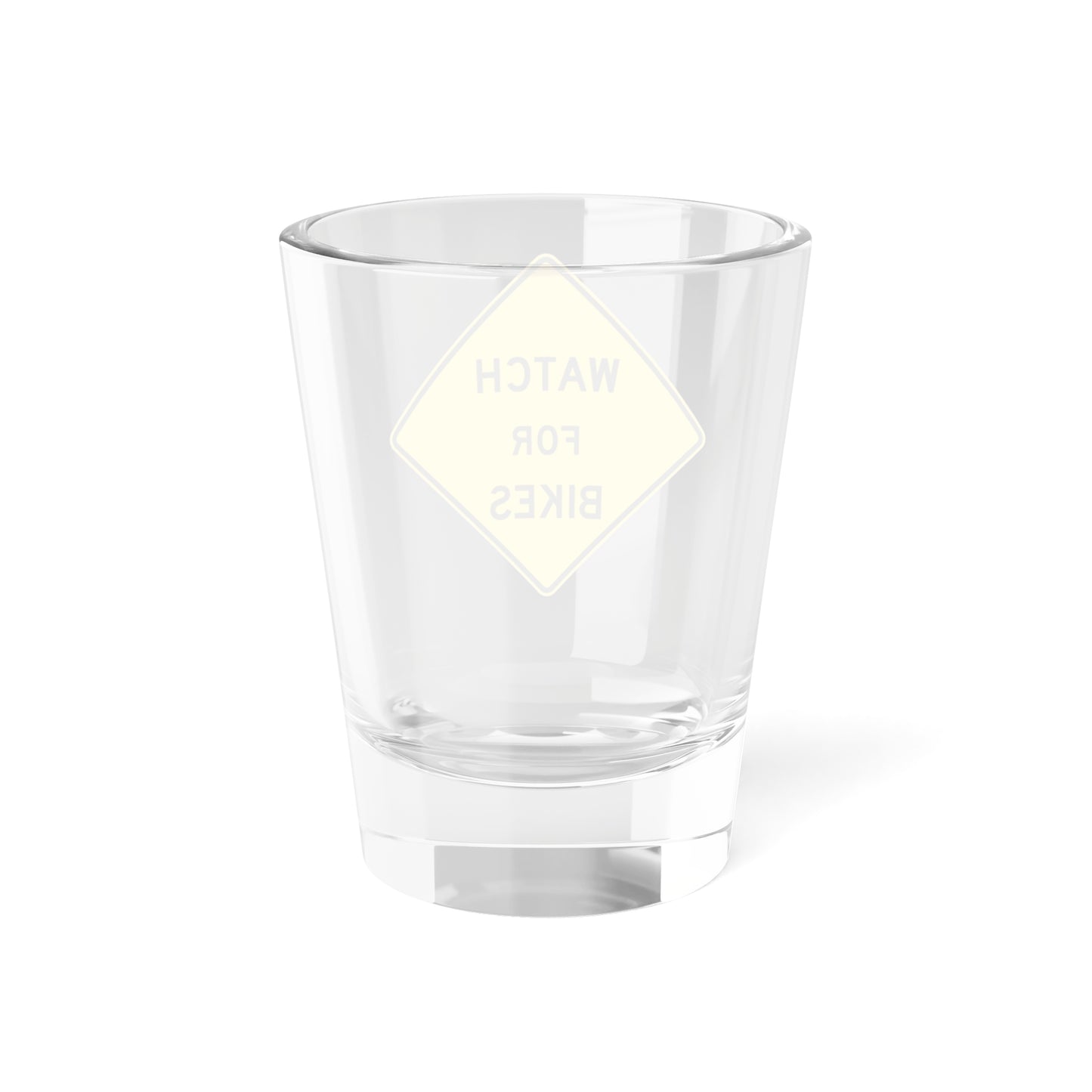 MDSHA W11-11 (Maryland) (Road Sign) Shot Glass 1.5oz