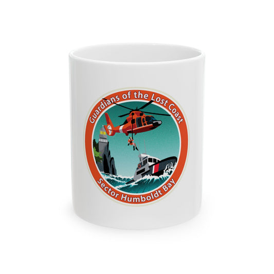 USCG Sector Humboldt Bay (U.S. Coast Guard) White Coffee Mug