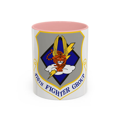 476 Fighter Group AFRC (U.S. Air Force) Accent Coffee Mug