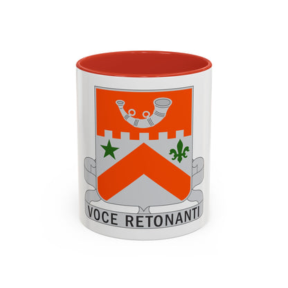 134 Signal Battalion (U.S. Army) Accent Coffee Mug