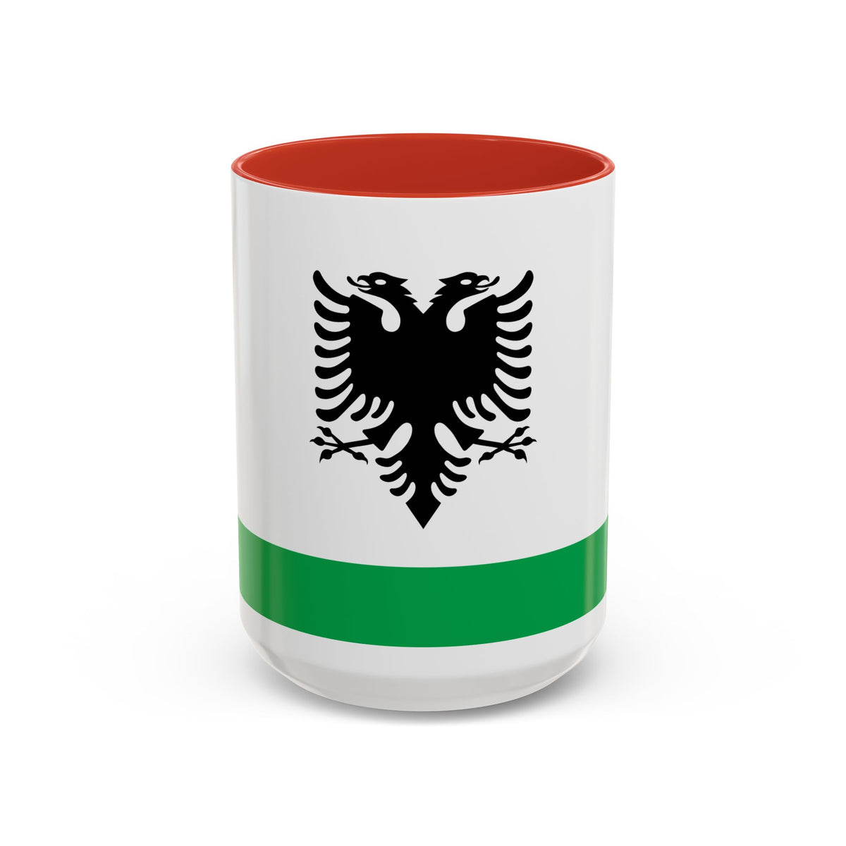 Albanian Coast Guard Ensign - Accent Coffee Mug